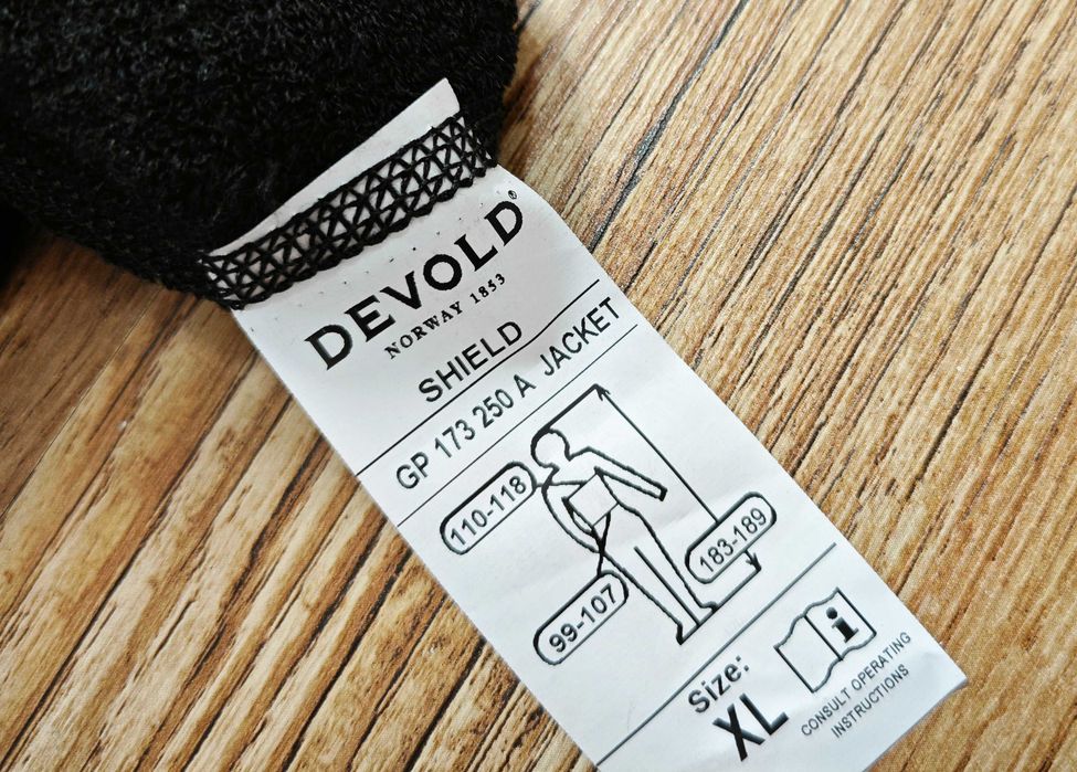 DEVOLD Shiled Jacket Мериносова вълна жилетка размер XL  НОВО