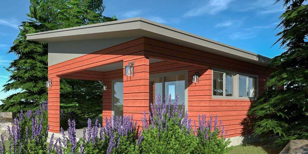 Сглобяеми къщи, Преместваеми, Модулни, Преносими Жилищни - 40м2