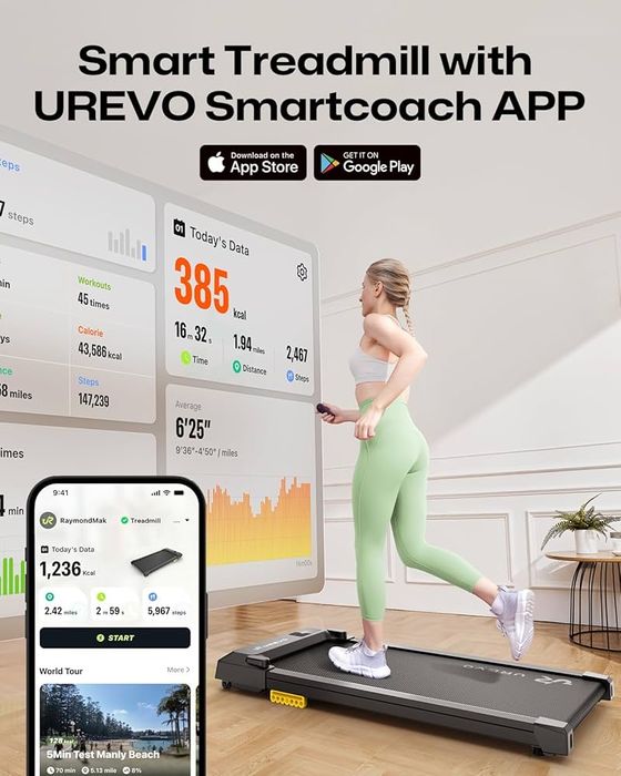 Banda alergat Smart Urevo Treadmill S1L Noua