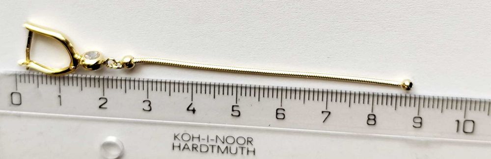 (AG35 B 34523) Cercei aur 14k 2.70gr - 1250 Lei Garantie 2ani!