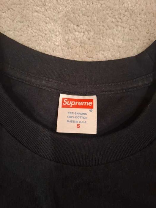 Tricou Supreme FW19 cu bandană si logo