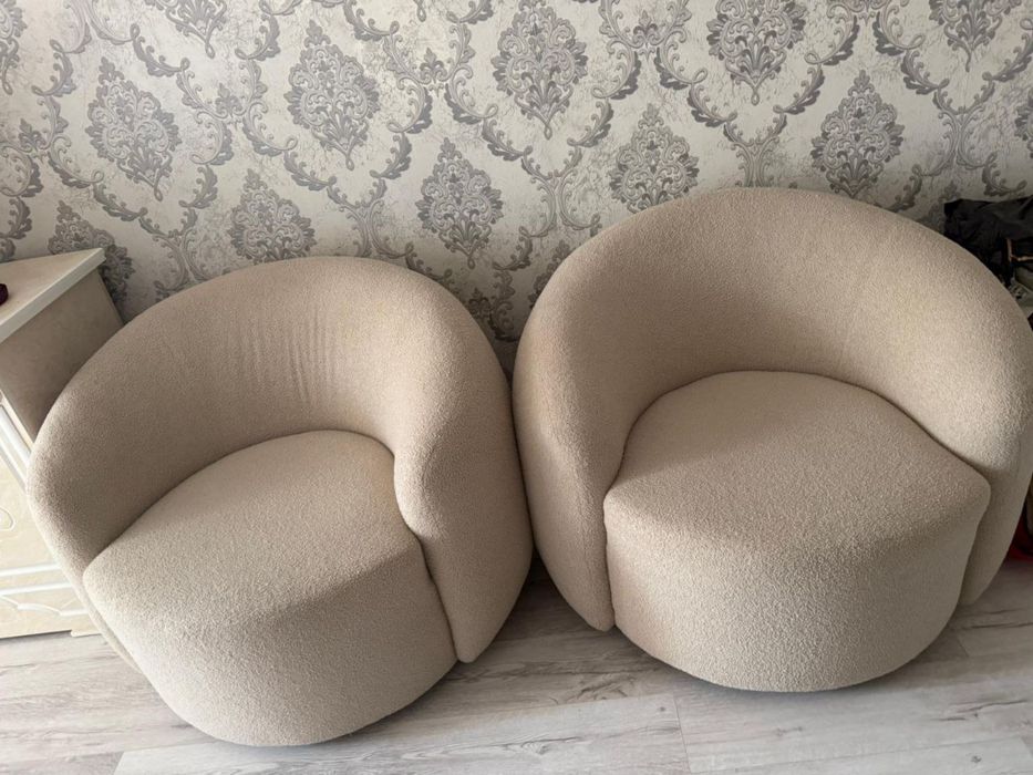 Мягкая мебель диван и кресло