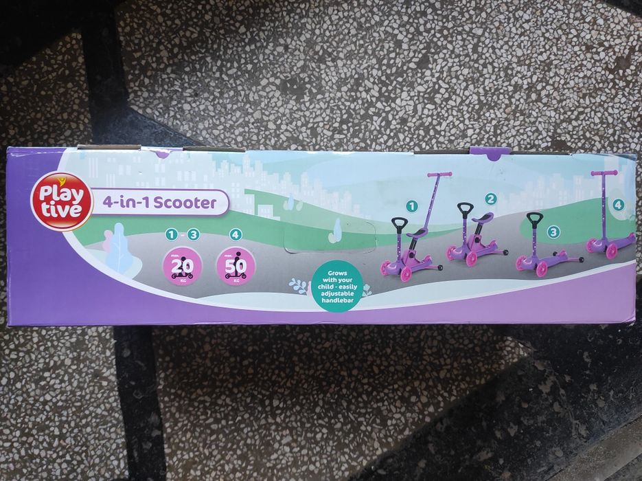 Тротинетка Play tive 4-in-1 Scooter (Lidl)