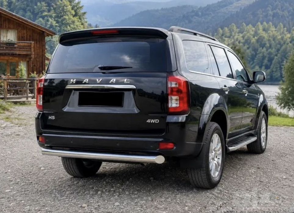 Защита бампера на Haval H5 Tank 500 infinity QX60