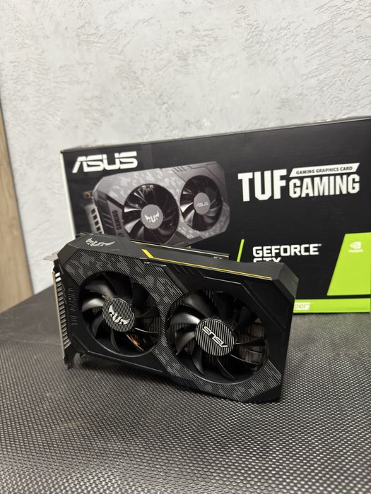 Placă video ASUS TUF Gaming GTX 1660 Super OC 6GB GDDR6