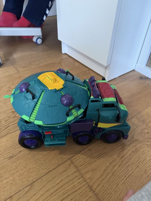 Tanc Testoasele Ninja cu accesorii+9 figurine