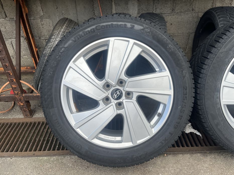 Jante+Anvelope 19”, 235/55/19 Hyundai Tucson/Santafe/Toyota/Nissan/Renault/Mazda 5x114,3 cu Senzori Presiune Roti