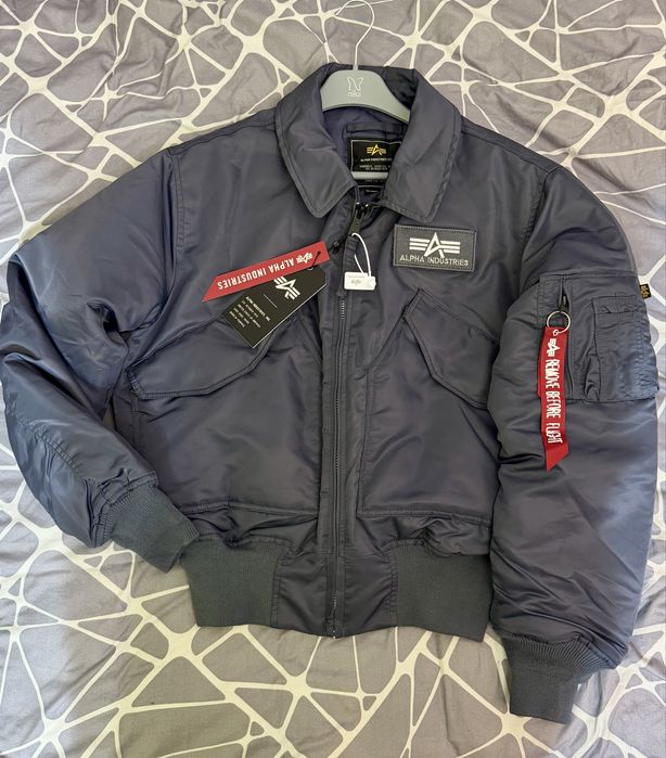 Бомбер ALPHA INDUSTRIES cwu 45/P flight Jacket