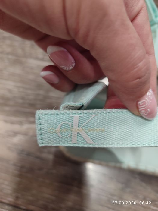 Еспадрили с каишка на глезена Calvin Klein