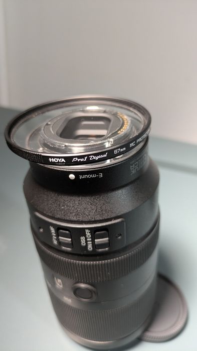 Obiectiv Sony 70-350mm f4.5-6.3 G + flitru