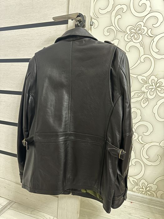 Натуральная кожаная куртка