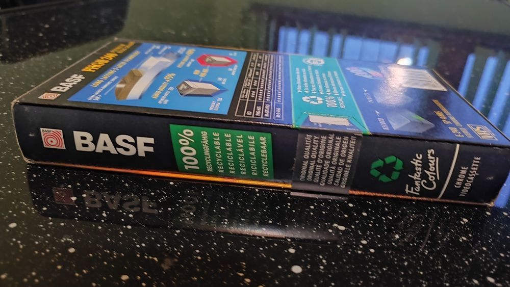Лот от 3 бр. VHS видеокасети BASF PHG HiFi 240 (E-240) – Нови
