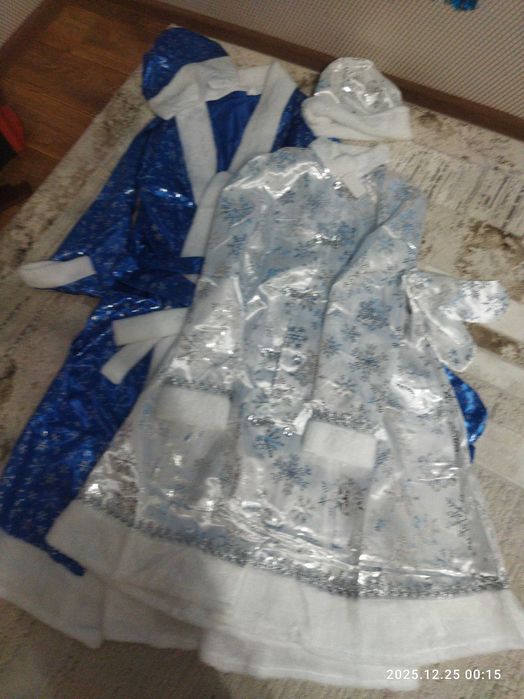 Прокат костюм Деда мороза и Снегурочки