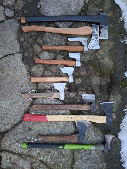 Topoare otel si otel inox