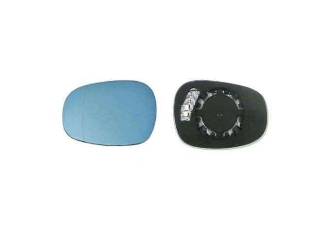 Geam oglinda Bmw Seria 3 (E90, E91) 08.2008- 06.2012, Seria 3 E92/E93 Coupe/Cabrio 09.2006-03.2010; Seria 1 (E81, E82, E87, E88) 2009-10.2013 partea stanga Best Auto Vest Albastra Asferica Cu incalzire