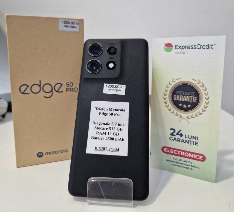Telefon Motorola Edge 50 Pro (AG32 B6287.2-ag44) 2 ANI GARANTIE!