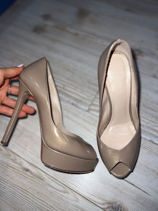 Официални обувки на висок ток и платформа Massimo Zardi