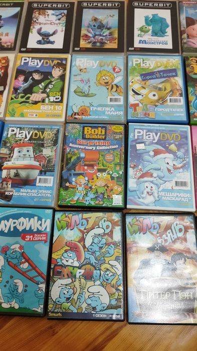 Dvd диски мультфильмы 31 шт