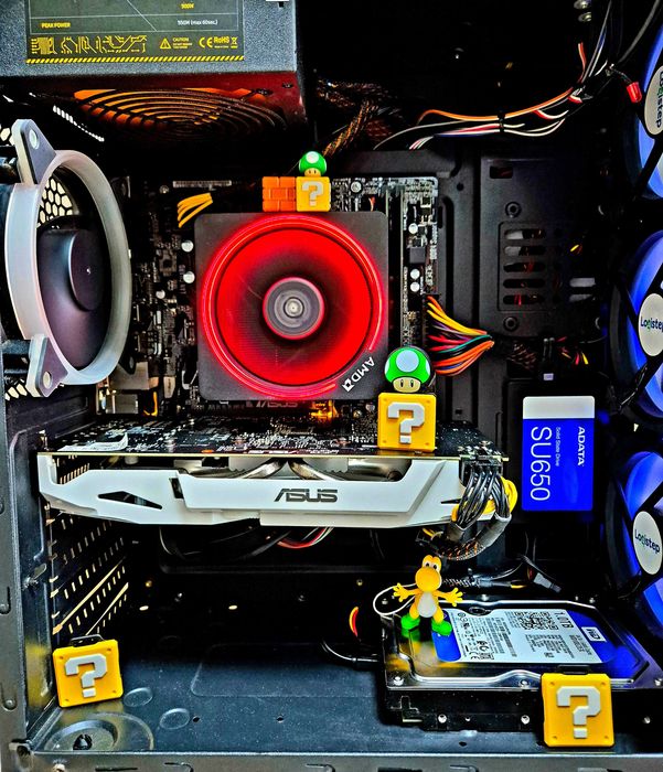 PC Ryzen 5 2400G / GTX 1060 6GB / 16GB RAM / SSD 500GB