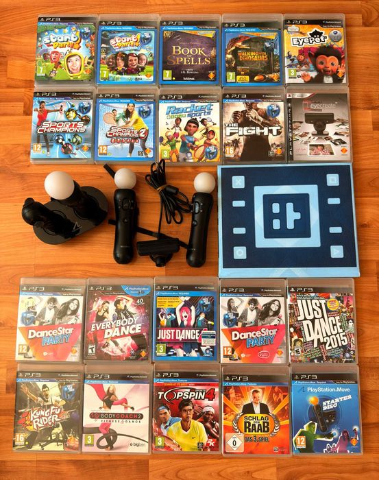 [ PS3 Move > PlayStation Move Controller + Move Camera + игри