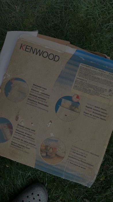 KENWOOD! Абсолютная новая пароварка, скидка до 25$
