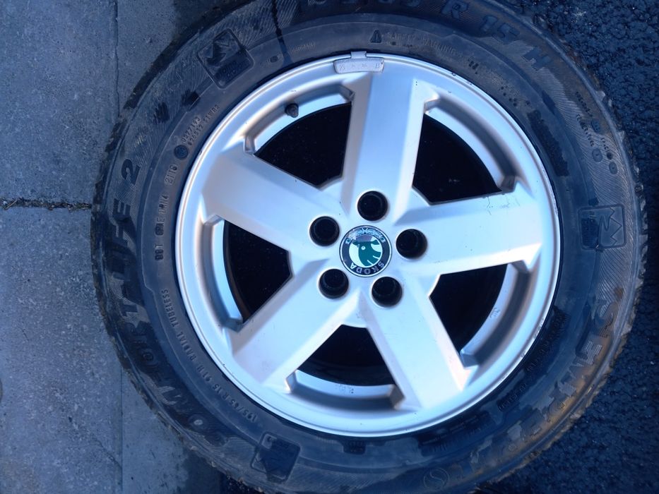 Оригинални джанти 15цола за Skoda octavia.fabia.5×100.vw Golf-4.polo