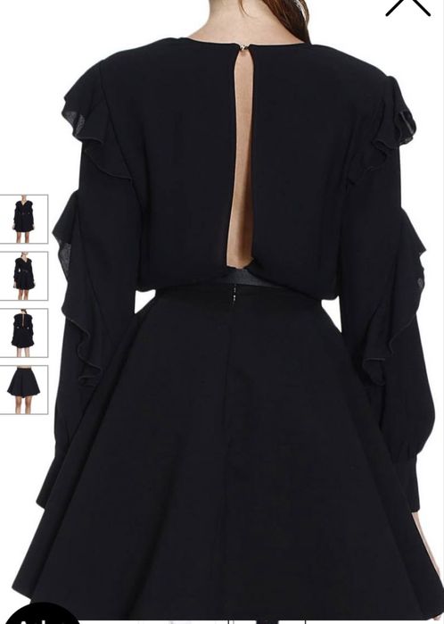 Elisabetta Franchi рокля от 2 части с колан