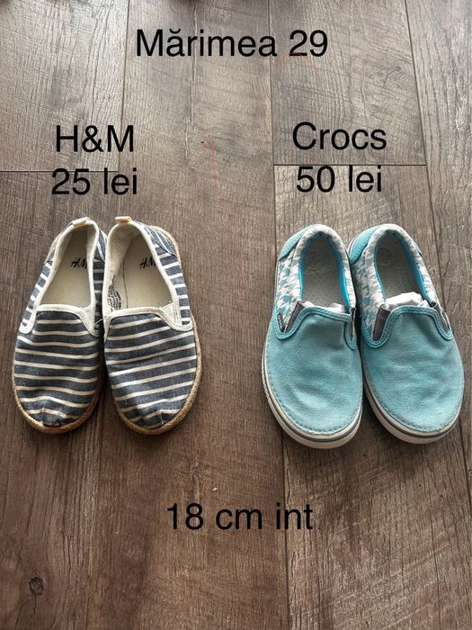 Incaltaminte copii marimi 29, 30, 31, 32, 33 Crocs, Adidas, Puma etc
