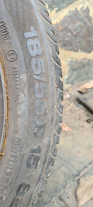 Джанта 15 4х100 с гума 185 55 15