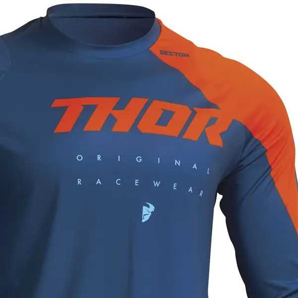 Мотокрос блуза джърси THOR SECTOR EDGY NAVY ,XL,2025