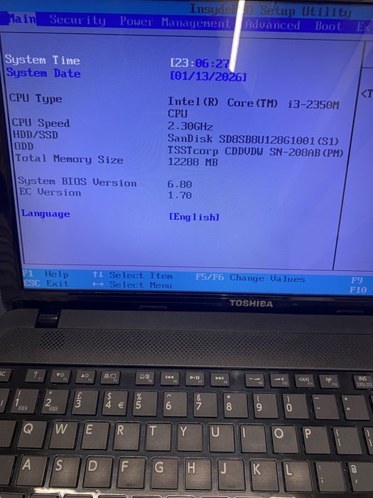 Toshiba Satellite C855-12C