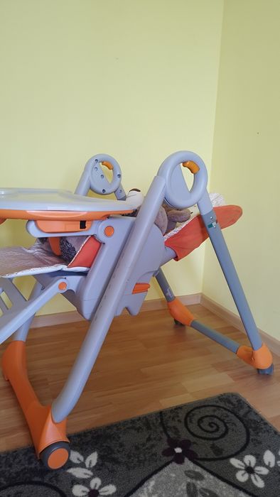 Столче за хранене Chicco - Polly 2 Start, Fancy Chicken
