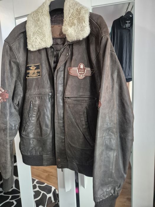 Jacheta piele pilot