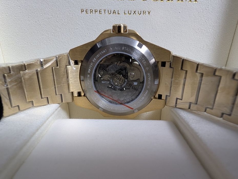 Ceas Christophe Duchamp Raidillon Skeleton Automatic Mecanism Japonez