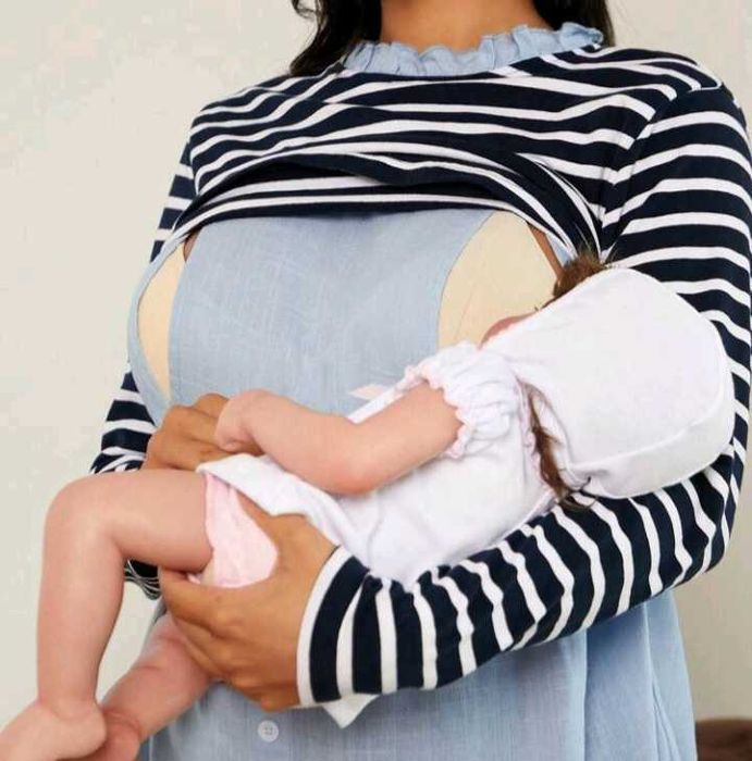 Блуза за бременни и кърмене