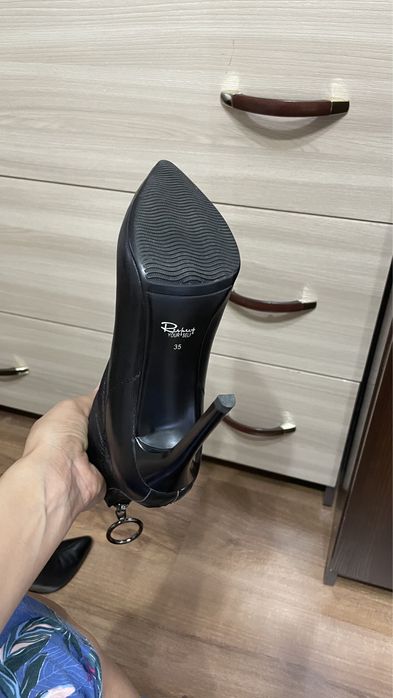 Ботильоны кожа