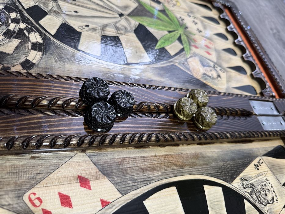 Нарды ручной работы