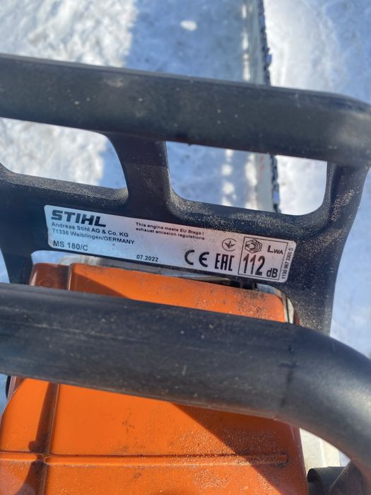 Продам бензопилу stihl ms180