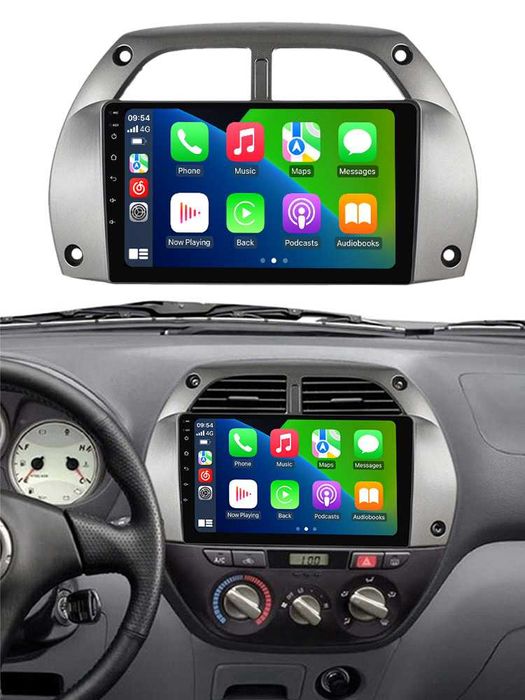 Navigatie Android 14 Toyota RAV 4 2001 - 2006  1/8 Gb CarPlay + CAMERA