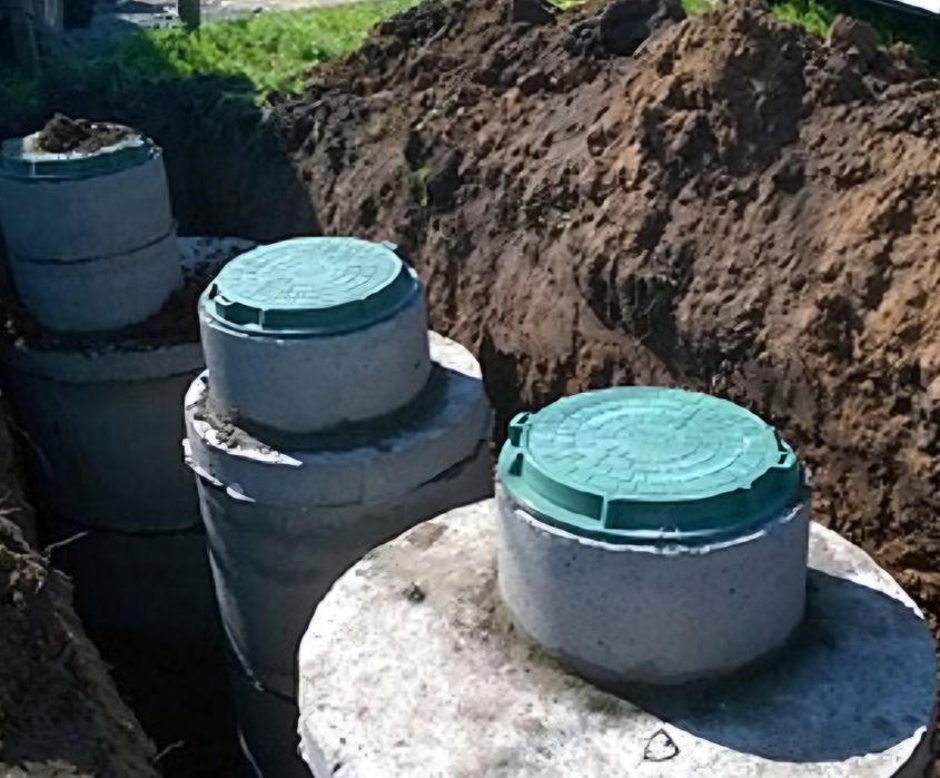 Копка установка септика