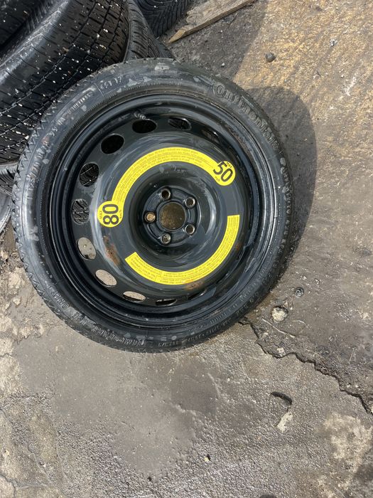 Джанта,патерица,бандажна гума VW 5x100 18