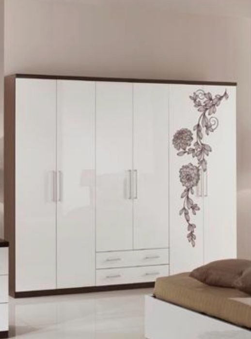 Set pat+comoda cu oglinda+dulap