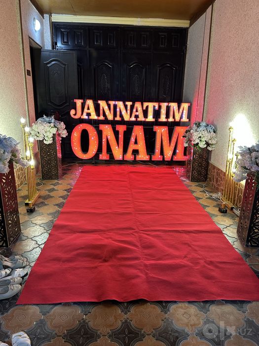 Oformleniya xizmati, Sahna bezaklari, Onajon Otajon dekoratsiya Qarshi