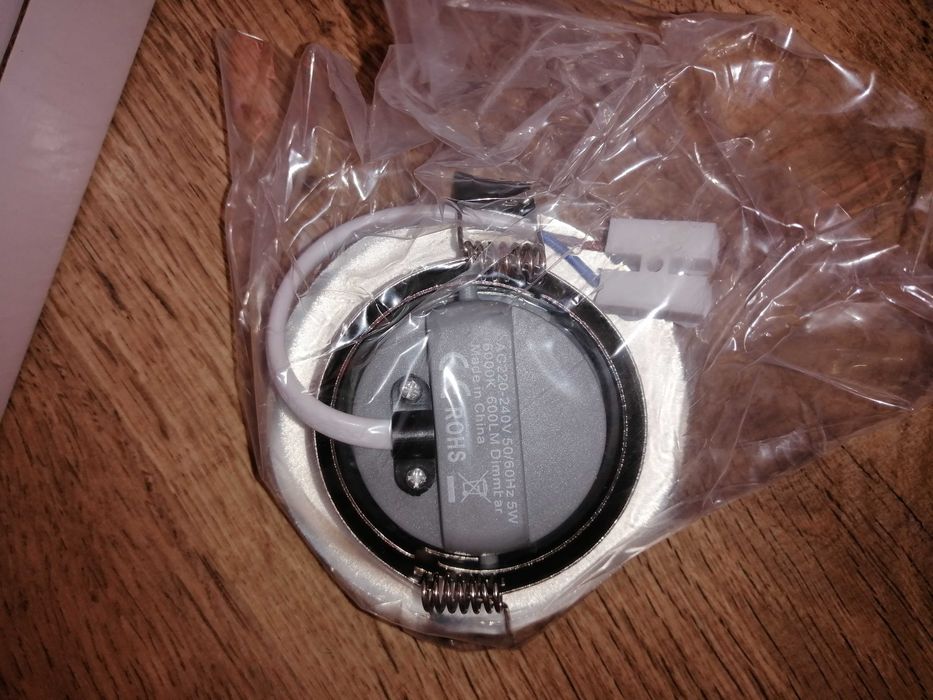 12 броя лед луни инокс за вграждане