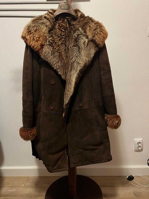 Haină de blană de lamă ARMA leather 100% *CA NOUĂ!*