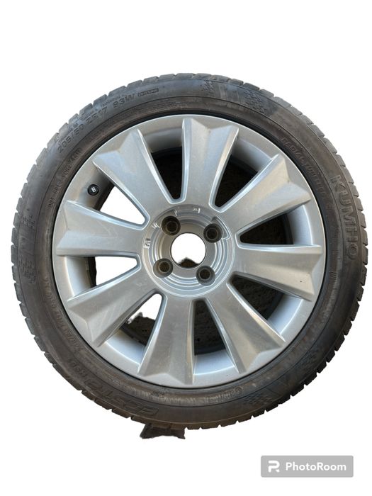 Jante aliaj originale Citroen R17 cu anvelope de vara 205 50 R17