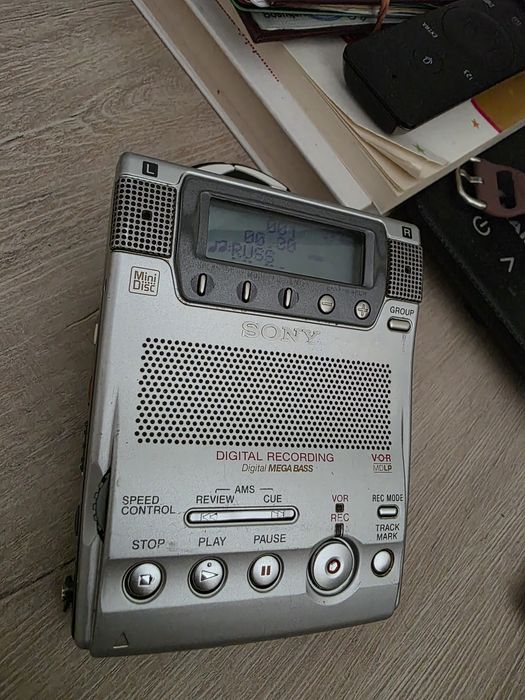 Sony mz-b100 минидиск RECORDER  стерео запись килади