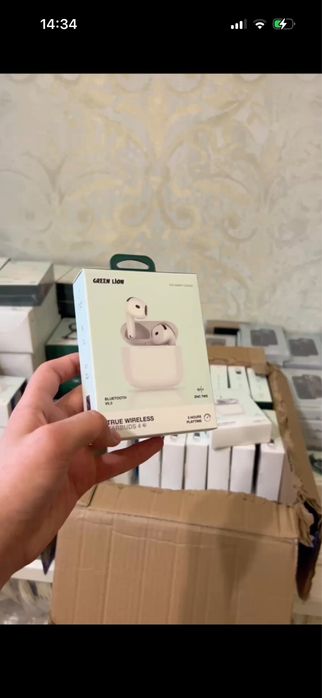 Airpods 4 Green Lion ENC