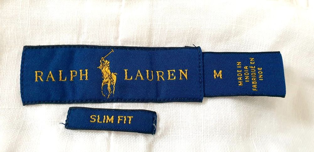 POLO Ralph Lauren Len/ Лен Slim Fit Mens M ОРИГИНАЛ Мъжка Ленена Риза