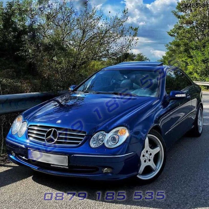 Хром лайсни предна броня Mercedes CLK W209 мерцедес цлк долна част